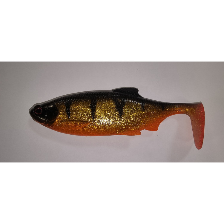 RICKY THE ROACH SHADTAIL  14CM 42GR SINKING GOLDEN PERCH