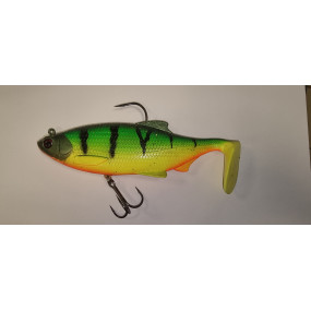 RICKY THE ROACH SHADTAIL R'N R 18CM 113GR SINKING TIGER PERCH