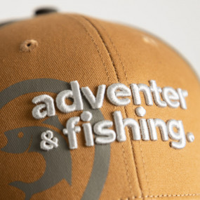 ADVENTER FISHING COTTON CAP SAND