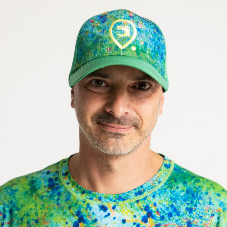 ADVENTER FISHING MESH CAP MAHIMAHI